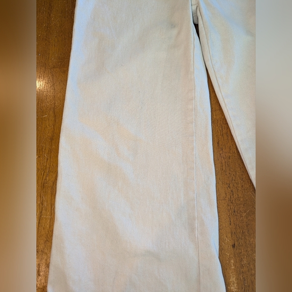 🤍 Entro High-Waisted Button Fly Pants | Cream | Size M - Picture 9 of 16